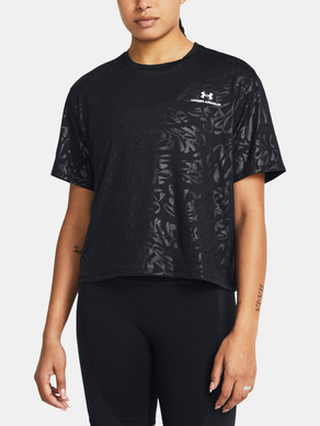 Under Armour Vanish Energy Emboss Crop SS Tricou