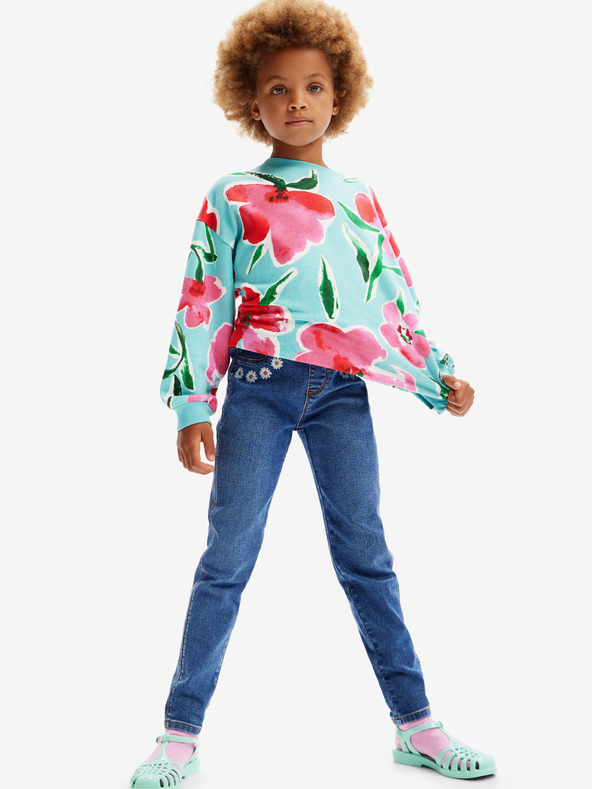 Desigual Beth Jeans pentru copii Albastru