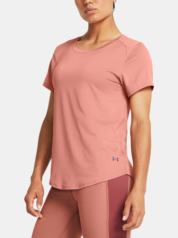 Under Armour Vanish Elite Vent SS Tricou Roz