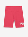 Puma Colanți scurți cu logo-ul Puma ESS 7"" Coral pentru femei