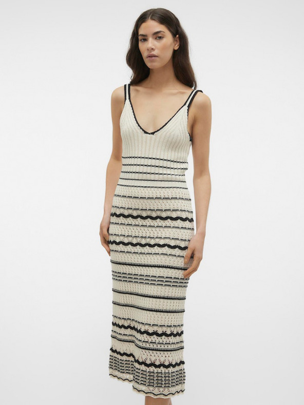 Vero Moda Minou Rochie Alb