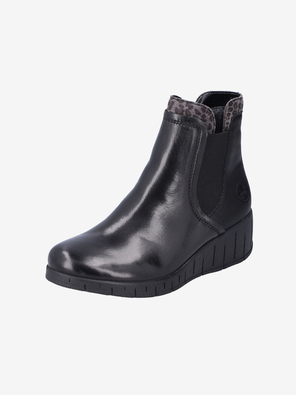 Rieker Ghete pe gleznă Negru