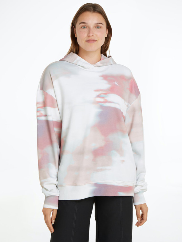 Calvin Klein Jeans Hanorac Alb