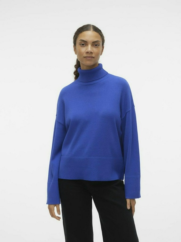 AWARE by VERO MODA Gisela Turtleneck Albastru