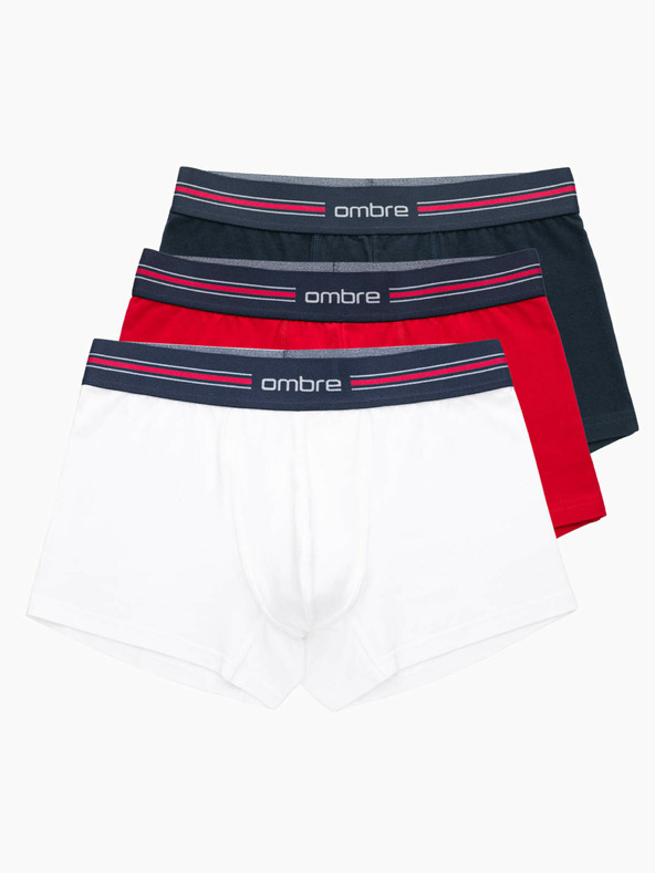 Ombre Clothing Boxeri Alb