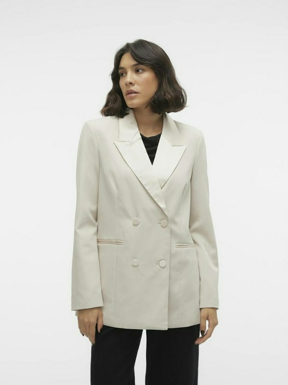 Vero Moda Sacou Alb