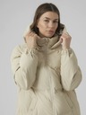 Vero Moda Palton matlasat de iarnă pentru femei crem VERO MODA Noe