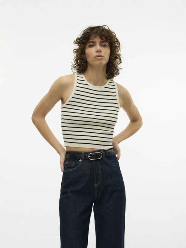 Vero Moda Ginny Maieu Alb