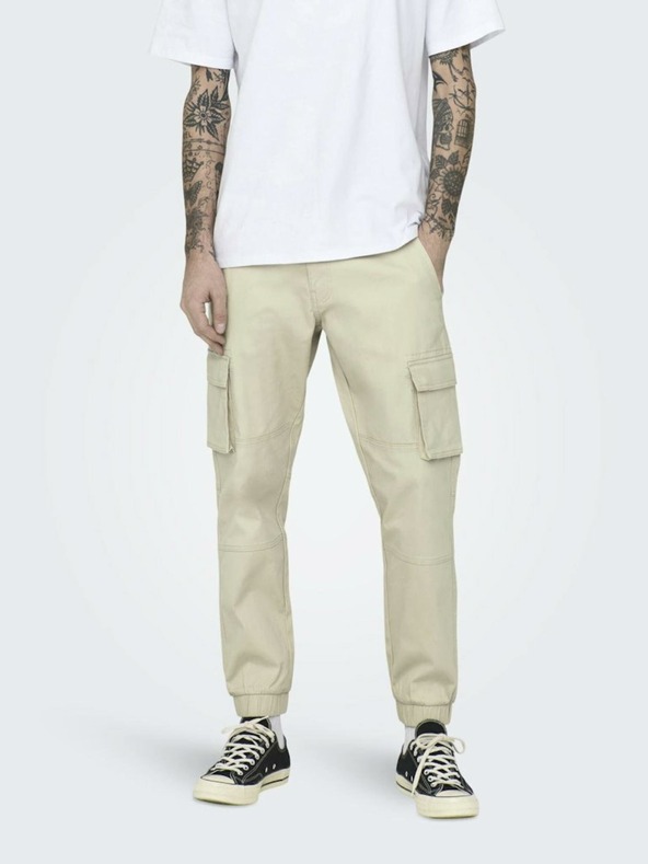 ONLY & SONS Cam Stage Pantaloni Bej