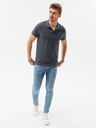 Ombre Clothing Tricou polo pentru bărbați din tricot pique, pachet de 3 Ombre Clothing