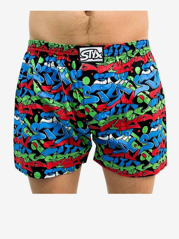 Styx Șort bărbătesc Negru