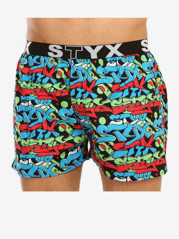 Styx Șort bărbătesc Negru