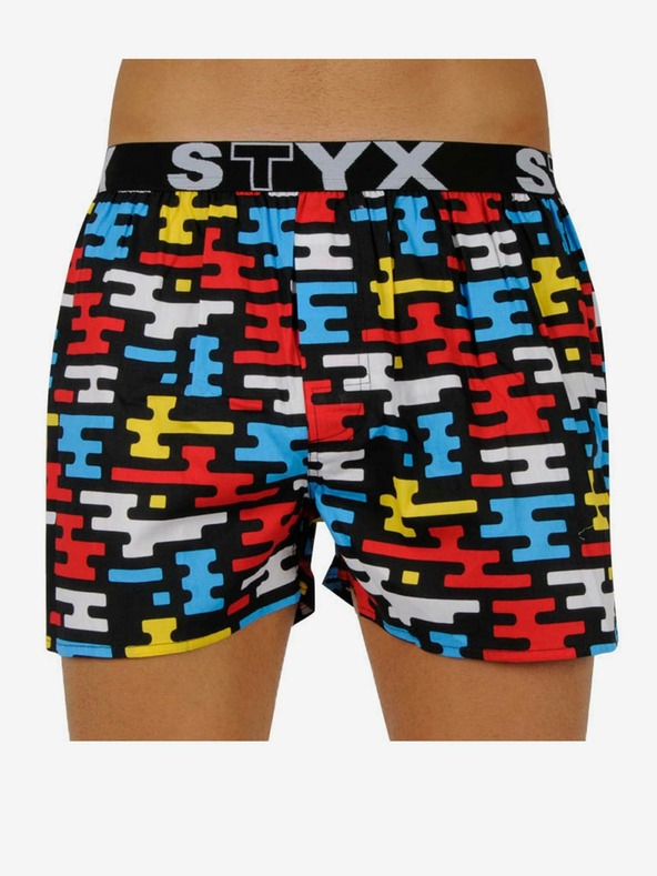 Styx Șort bărbătesc Negru