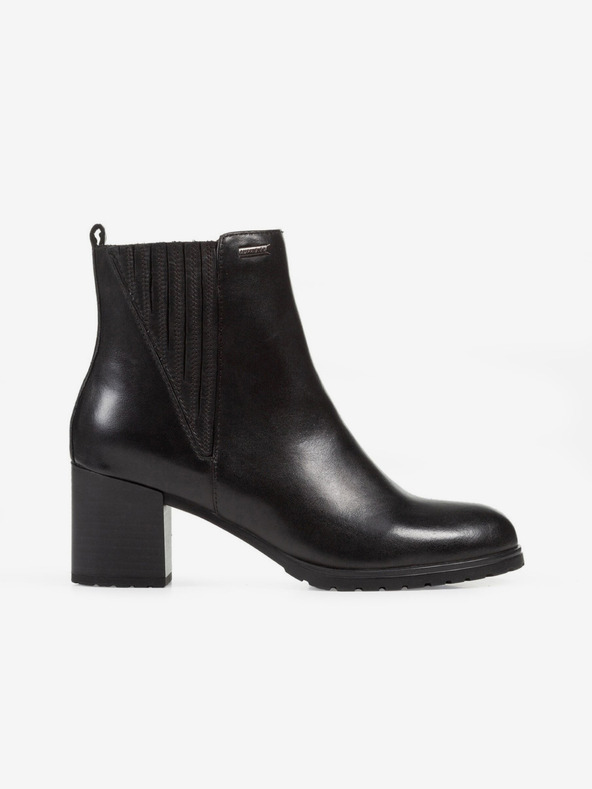 Geox New Lise Abx Ghete pe gleznă Negru