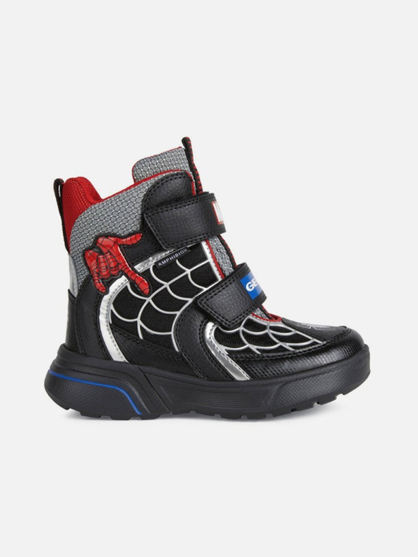 Geox Sveggen b abx Ghete pe gleznă pentru copii Negru