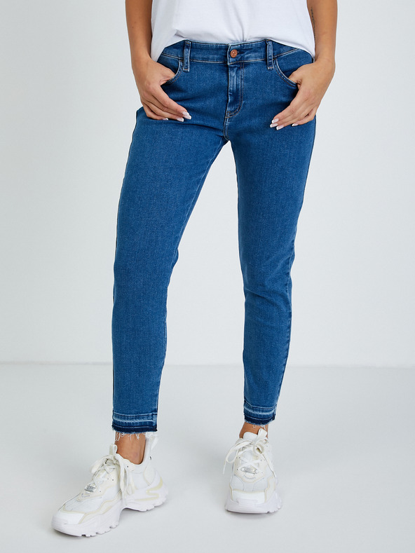 Diesel Slandy-Ankle Jeans Albastru