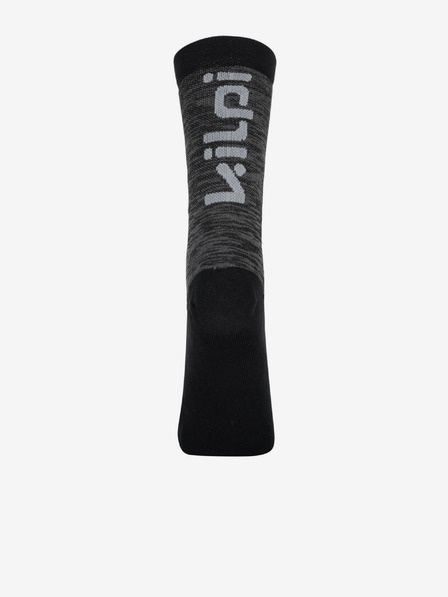 Kilpi Șosete sport unisex negre și gri Kilpi BORENY