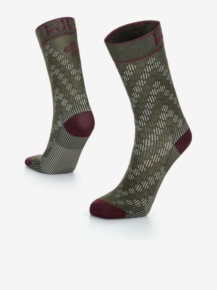 Kilpi Șosete sport unisex kaki Kilpi CYCLER