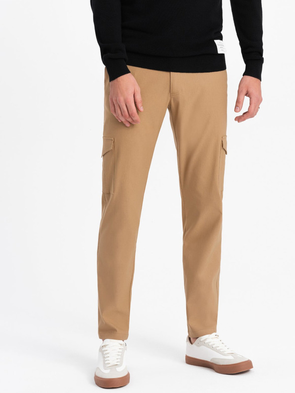 Ombre Clothing Pantaloni Maro