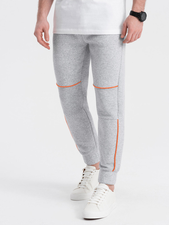 Ombre Clothing Pantaloni de trening Gri