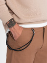 Ombre Clothing Pantaloni cargo bărbați maro Ombre Clothing