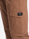 Ombre Clothing Pantaloni cargo bărbați maro Ombre Clothing