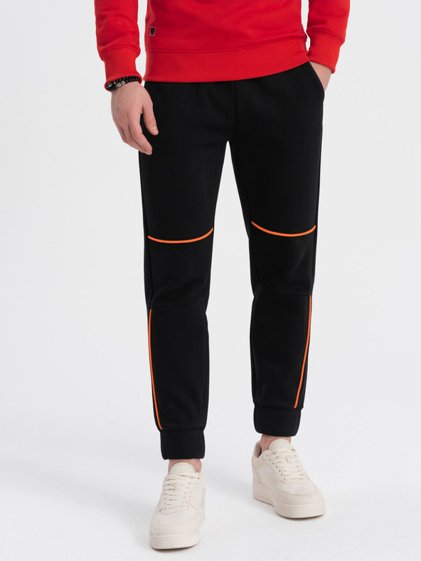 Ombre Clothing Pantaloni de trening Negru