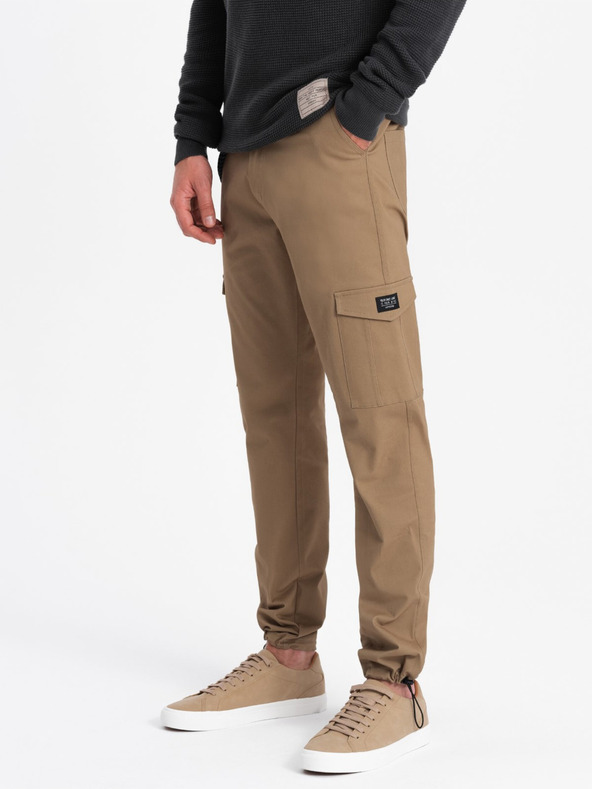 Ombre Clothing Pantaloni Maro