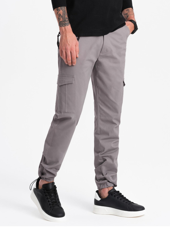 Ombre Clothing Pantaloni Gri