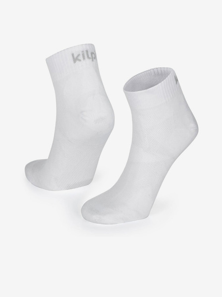 Kilpi Șosete de alergare unisex albe Kilpi MINIMIS