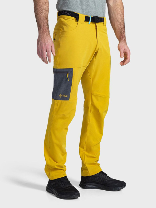 Kilpi Ligne Pantaloni Galben