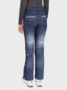 Kilpi Pantaloni de schi softshell albastru închis pentru femei Kilpi JEANSO