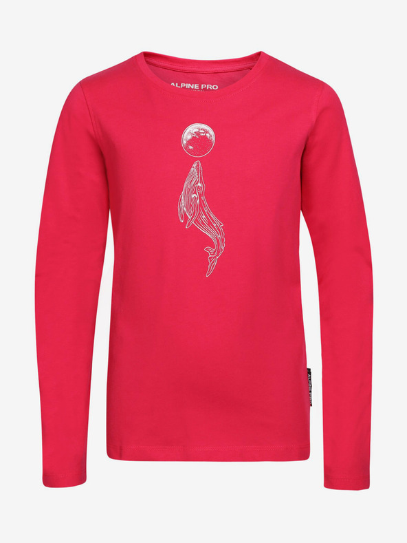 ALPINE PRO Olero Tricou pentru copii Roz
