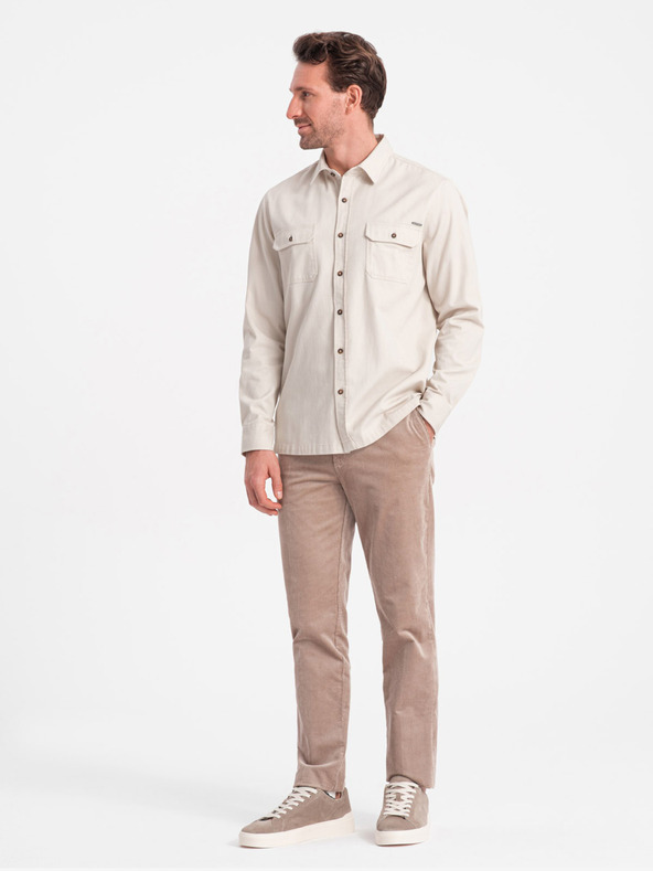 Ombre Clothing Cămașă Alb