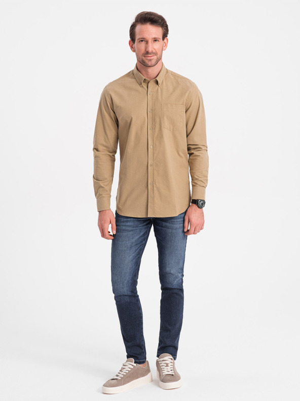 Ombre Clothing Cămașă Maro