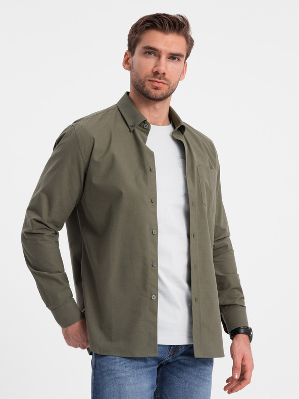 Ombre Clothing Cămașă Verde