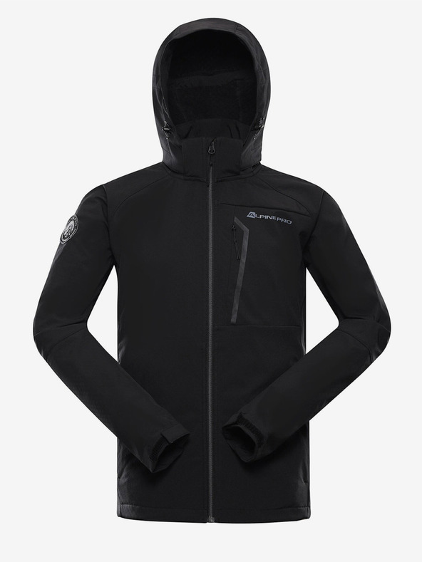 ALPINE PRO Hoor Jachetă Negru