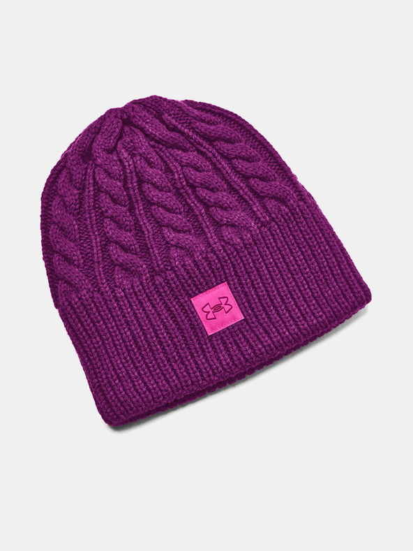 Under Armour Halftime Cable Knit Căciulă Violet