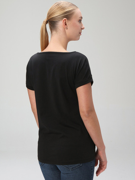 Loap Tricou negru pentru femei LOAP Barbora