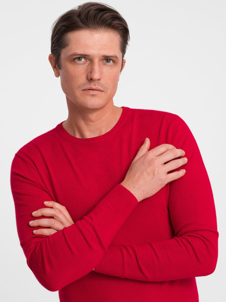 Ombre Clothing Pulover Ombre Clothing roșu pentru bărbați
