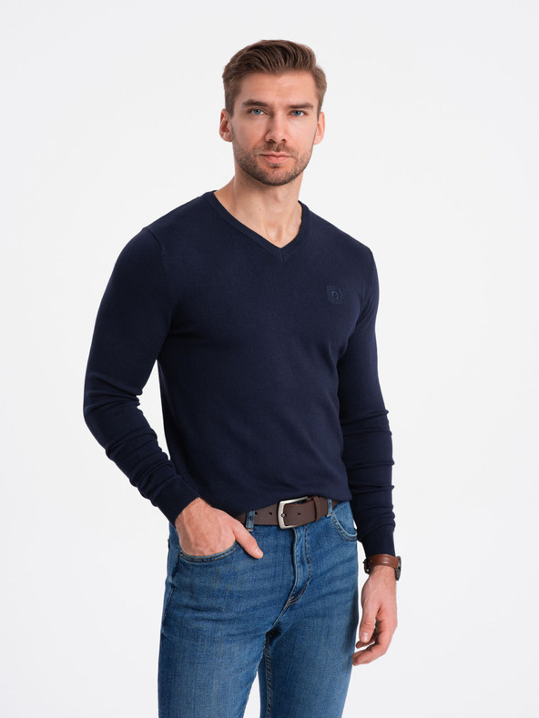 Ombre Clothing Pulover Albastru