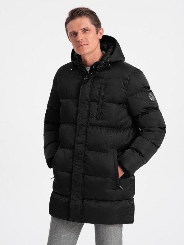 Ombre Clothing Palton Negru