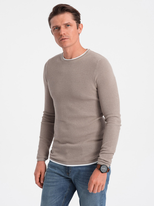 Ombre Clothing Pulover Bej