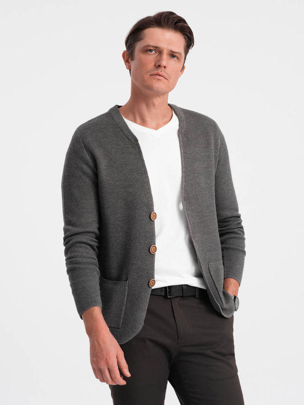 Ombre Clothing Pulover Gri