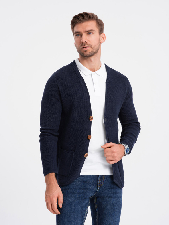 Ombre Clothing Pulover Albastru