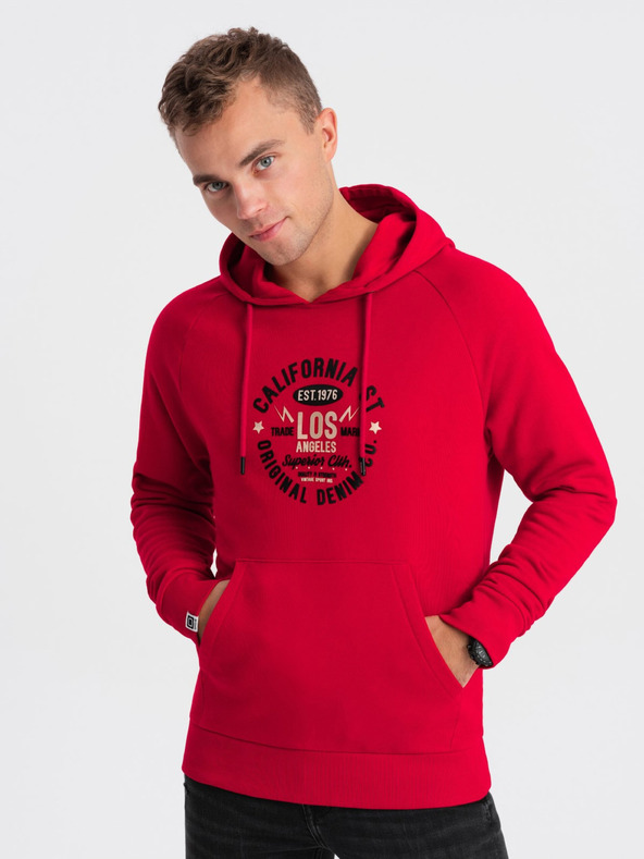 Ombre Clothing Hanorac Roșu