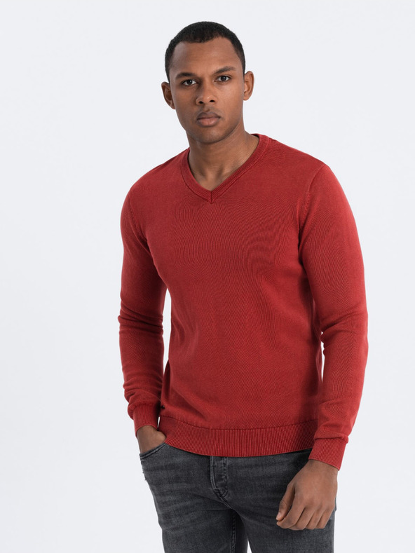 Ombre Clothing Pulover Roșu