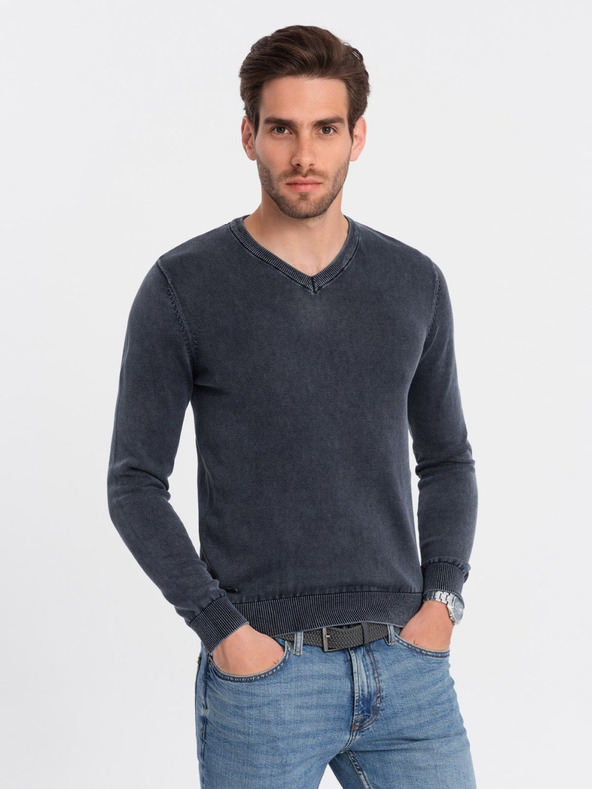 Ombre Clothing Pulover Albastru