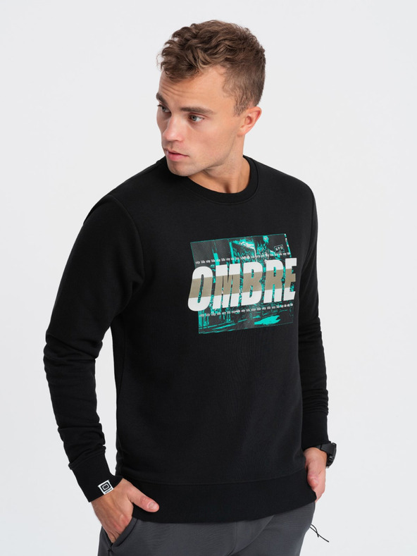Ombre Clothing Hanorac Negru