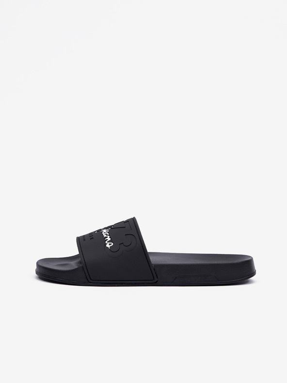 Pepe Jeans Slider Young Papuci Negru